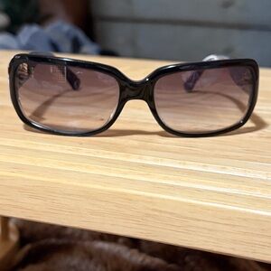 Coach Black and Gray Sunglasses